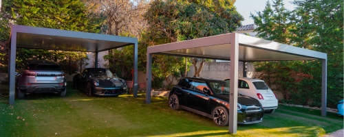Installation de carport, Art Alu Cambrai et Cauchi Design