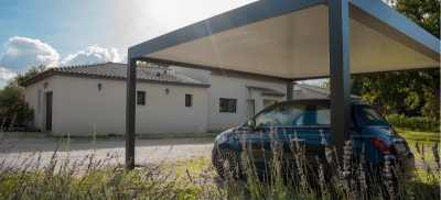 Installation de carport, Art Alu Cambrai et Cauchi Design