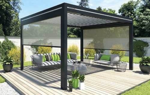 Installation de pergola LUX Ventury près de Cambrai