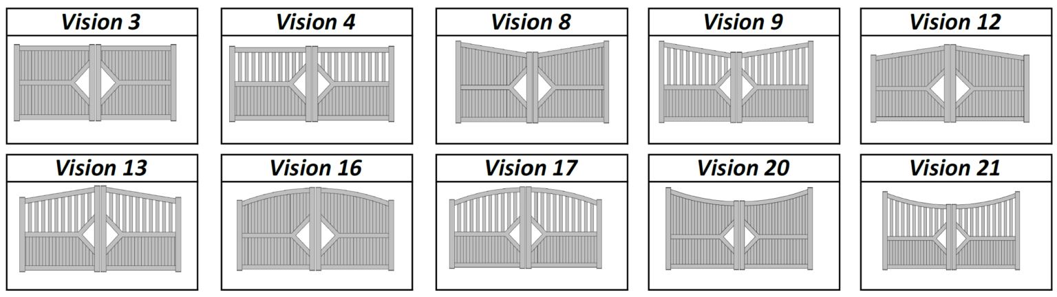 Installation de portail alu Vision près de Cambrai